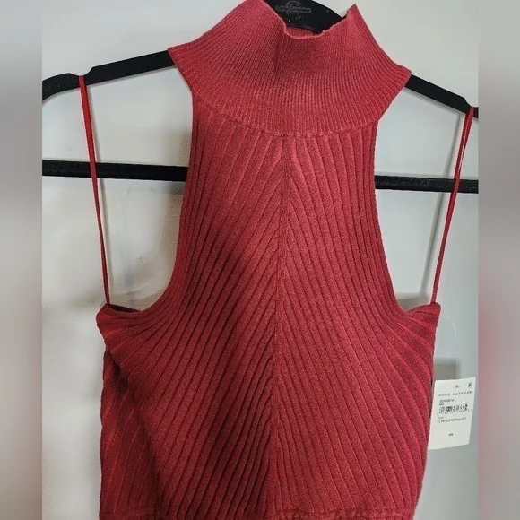 NWT Good American ribbed sweater dress size 5/6 - Picture 7 of 11